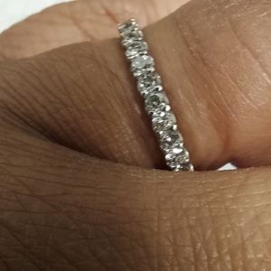 1 ct. Diamond Eternity band sz 6.5
